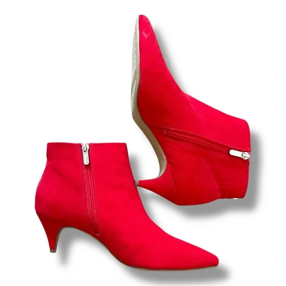 Circus by Sam Edelman Bold Red Ankle Booties - Picture 6 of 7